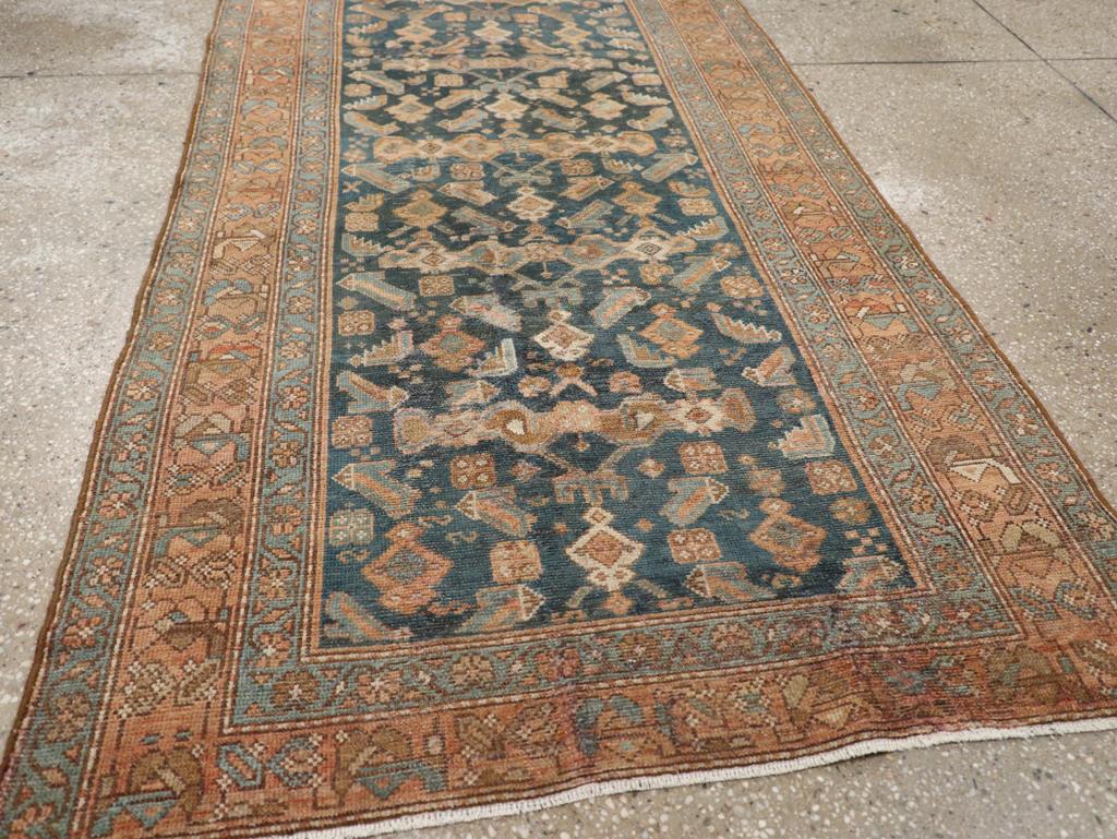 Laine Collection Shabab Collection du début du 20e siècle Perse Malayer Tapis de plaid en vente