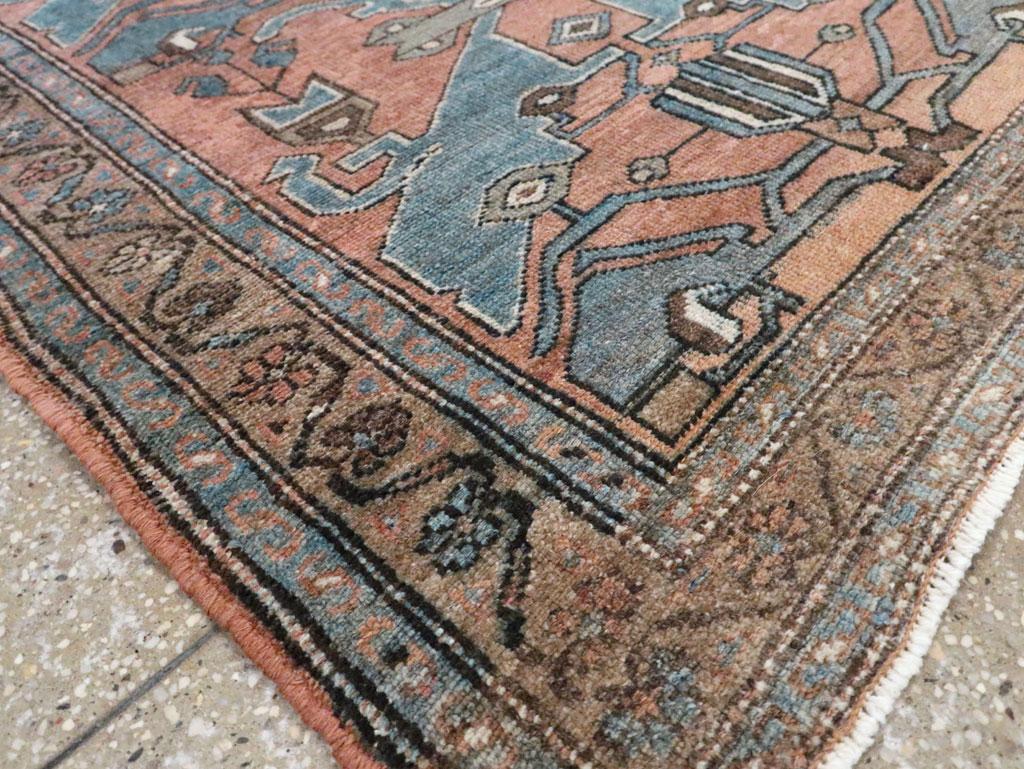 Galerie Shabab Collection Early 20th Century Persian Malayer Throw Rug For Sale 1