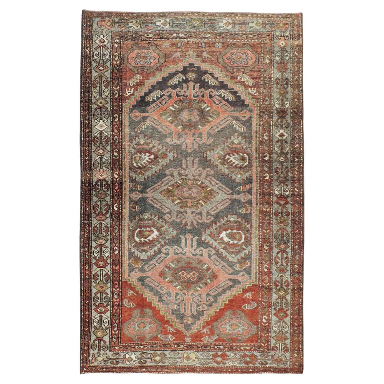 Collection Shabab Collection du début du 20e siècle Perse Malayer Tapis de plaid