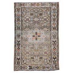 Galerie Shabab Collection Early 20th Century Persian Malayer Throw Rug