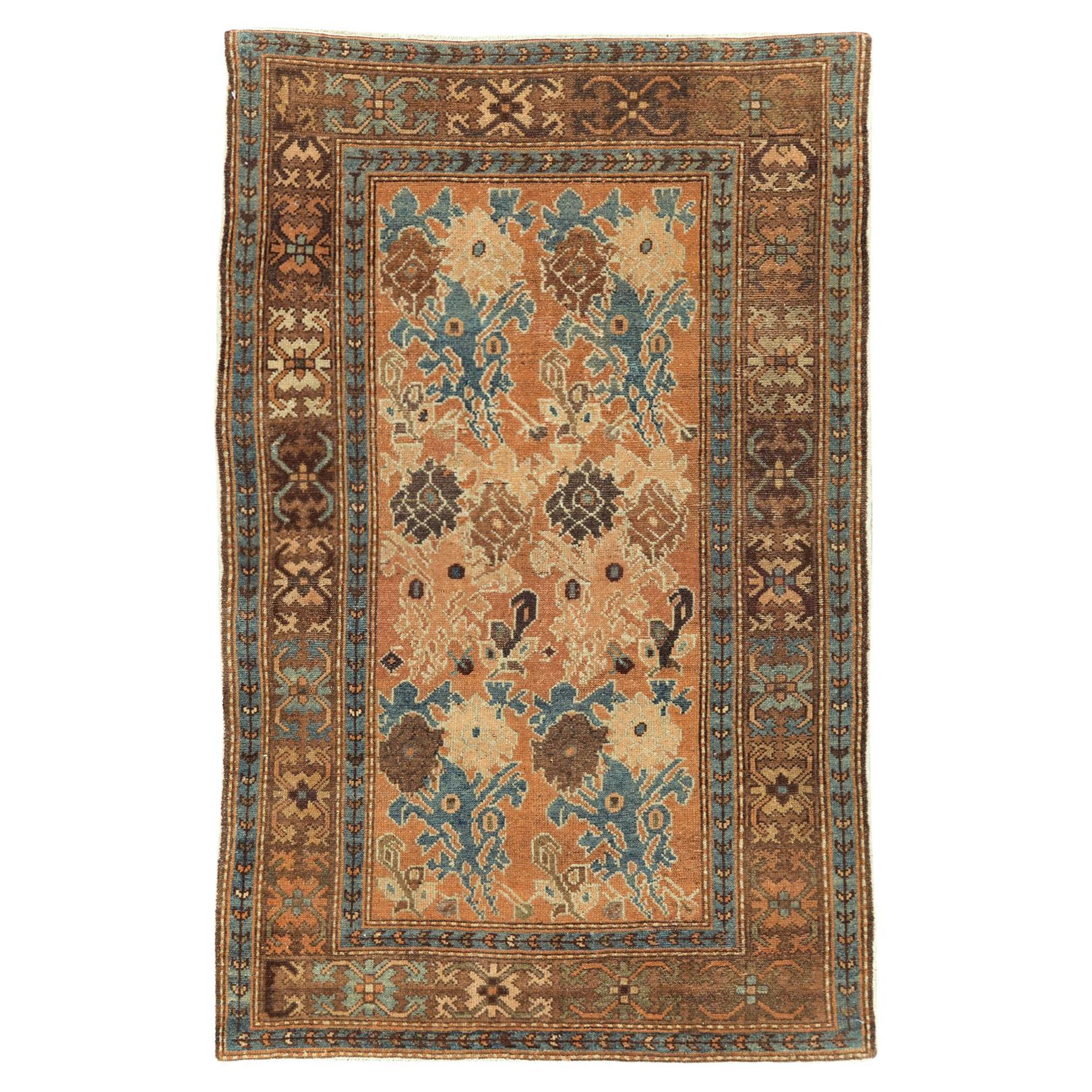 Galerie Shabab Collection Early 20th Century Persian Malayer Throw Rug