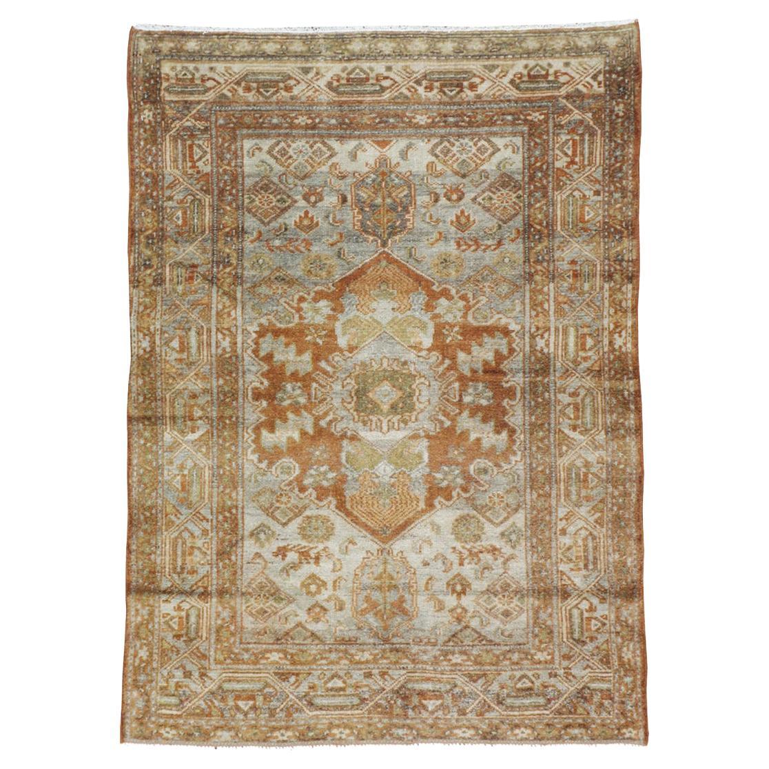 Collection Shabab Collection du début du 20e siècle Perse Malayer Tapis de plaid en vente