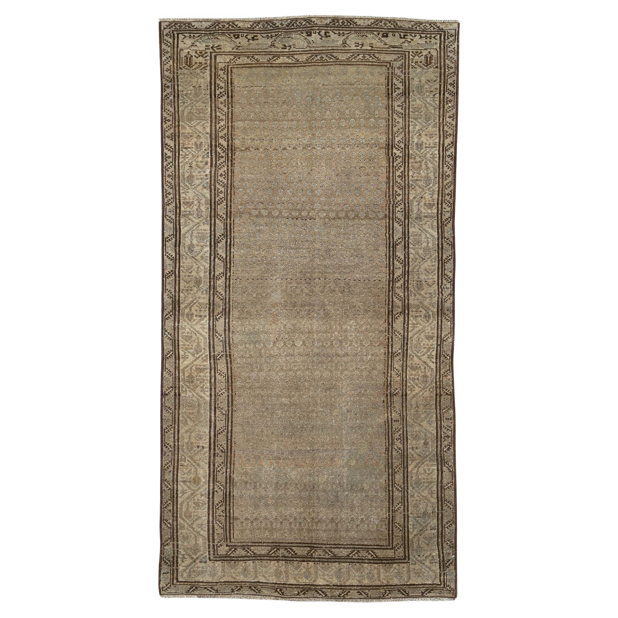 Galerie Shabab Collection Early 20th Century Persian Malayer Throw Rug