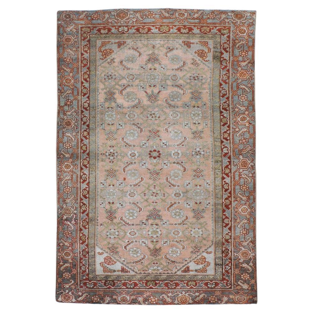 Galerie Shabab Collection Early 20th Century Persian Malayer Throw Rug