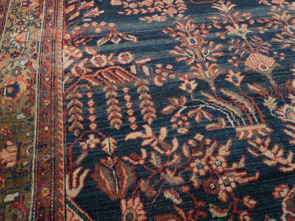 Sarouk Farahan Galerie Shabab Collection Early 20th Century Persian Sarouk Fereghan Accent Rug For Sale