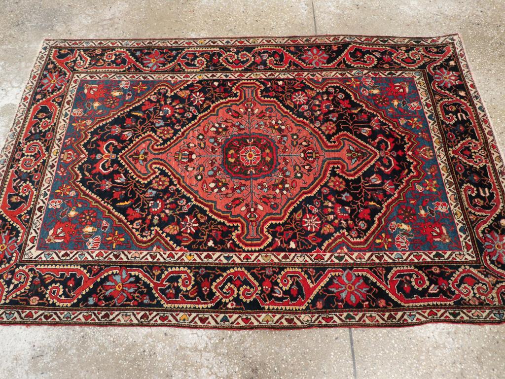 Galerie Shabab Collection Persischer Sarouk-Würfelteppich aus dem frühen 20. (Handgeknüpft) im Angebot