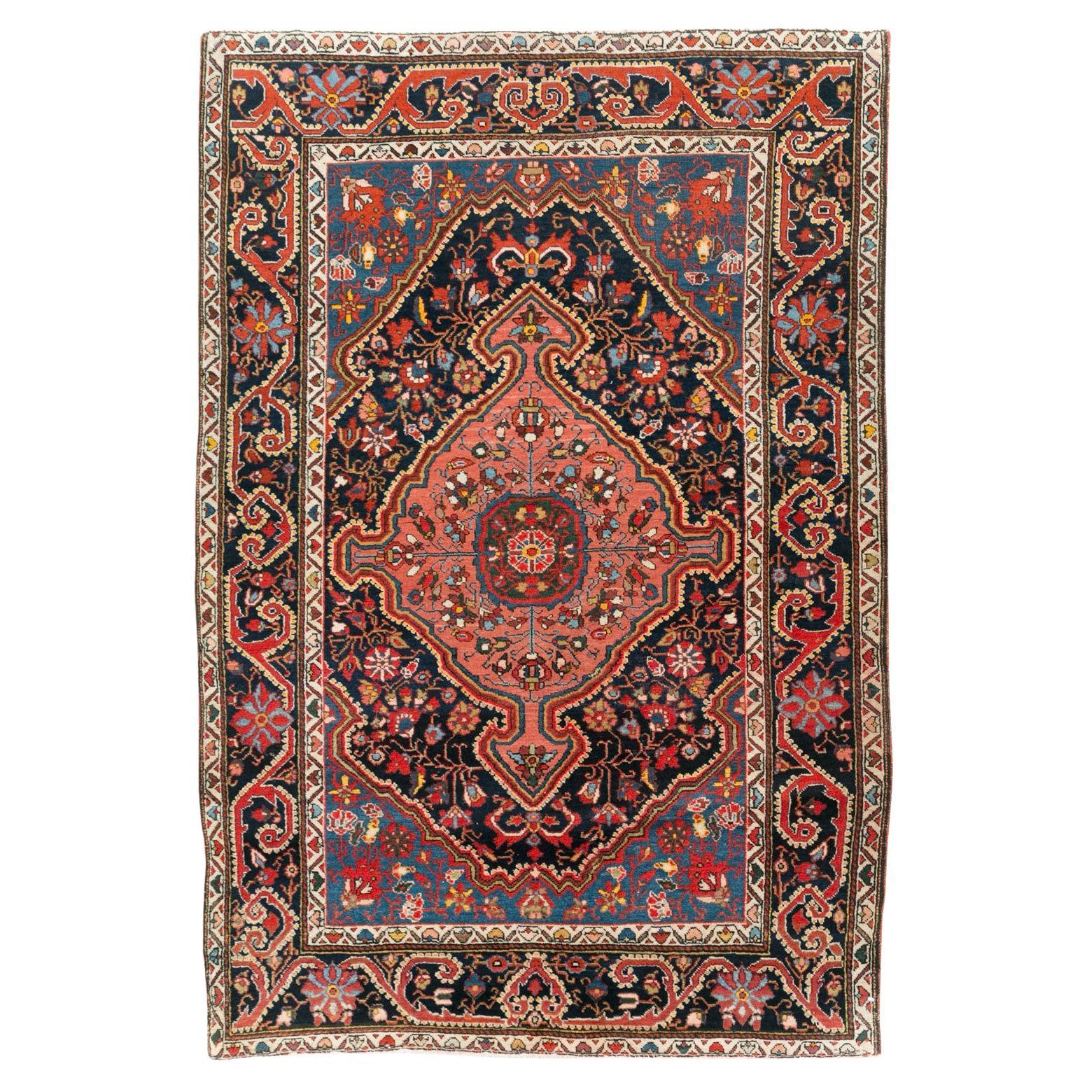 Galerie Shabab Collection Persischer Sarouk-Würfelteppich aus dem frühen 20.