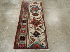 Galerie Shabab Collection Early 20th Century Persian Serapi Wagireh Sampler Rug