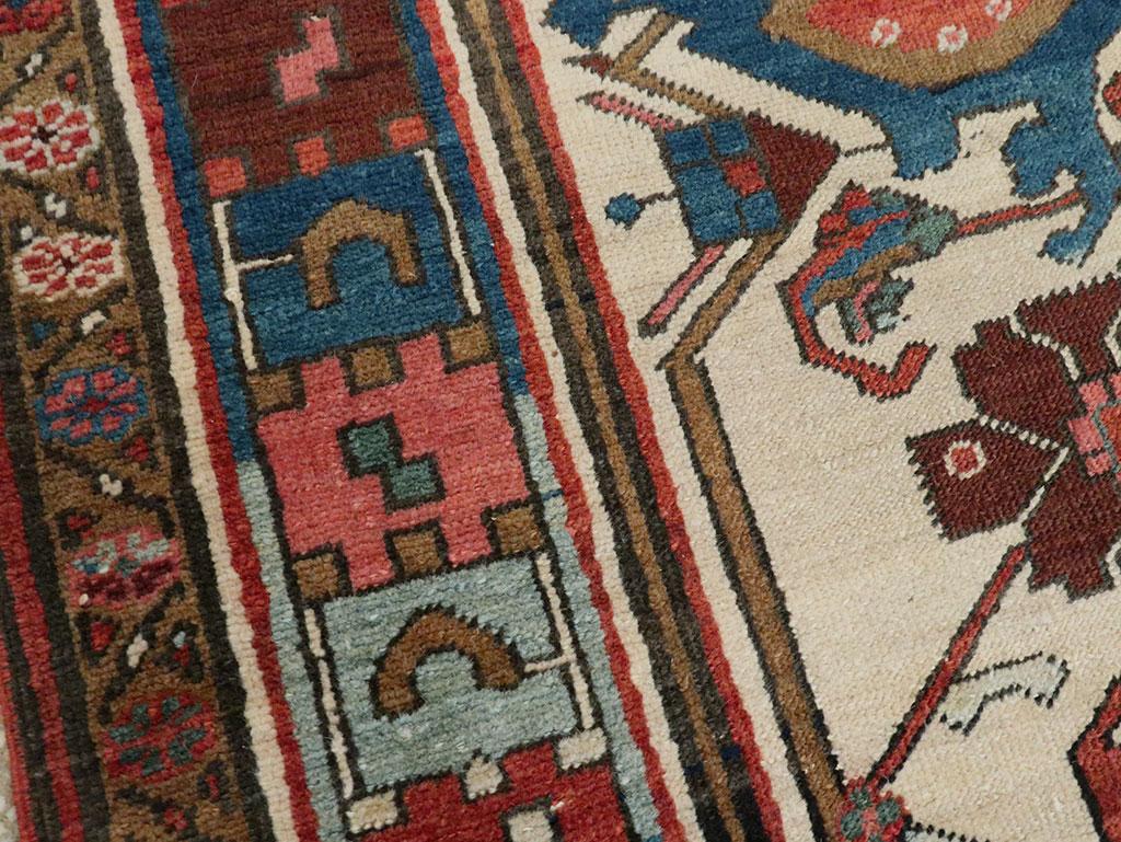 Galerie Shabab Collection Frühes 20. Jahrhundert Persischer Serapi Wagireh Musterteppich im Zustand „Hervorragend“ im Angebot in New York, NY