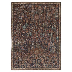 Galerie Shabab Collection Early 20th Century Persian Shiraz Pictorial Accent Rug