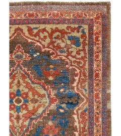 Galerie Shabab Collection Early 20th Century Persian Tabriz Hagi Jalili Rug