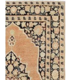 Galerie Shabab Collection Frühes 20. Jahrhundert Persischer Täbris Hagi Jalili Teppich