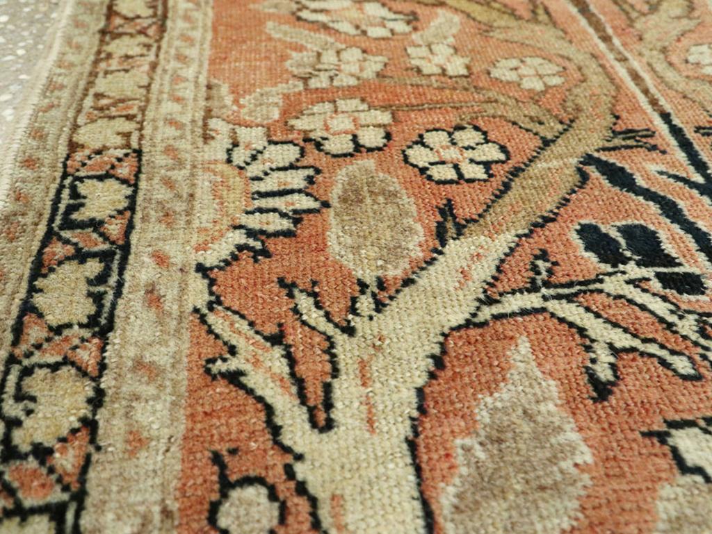 Persiano Galerie Shabab Collection Early 20th Century Persian Tabriz Hagi Jalili Rug in vendita