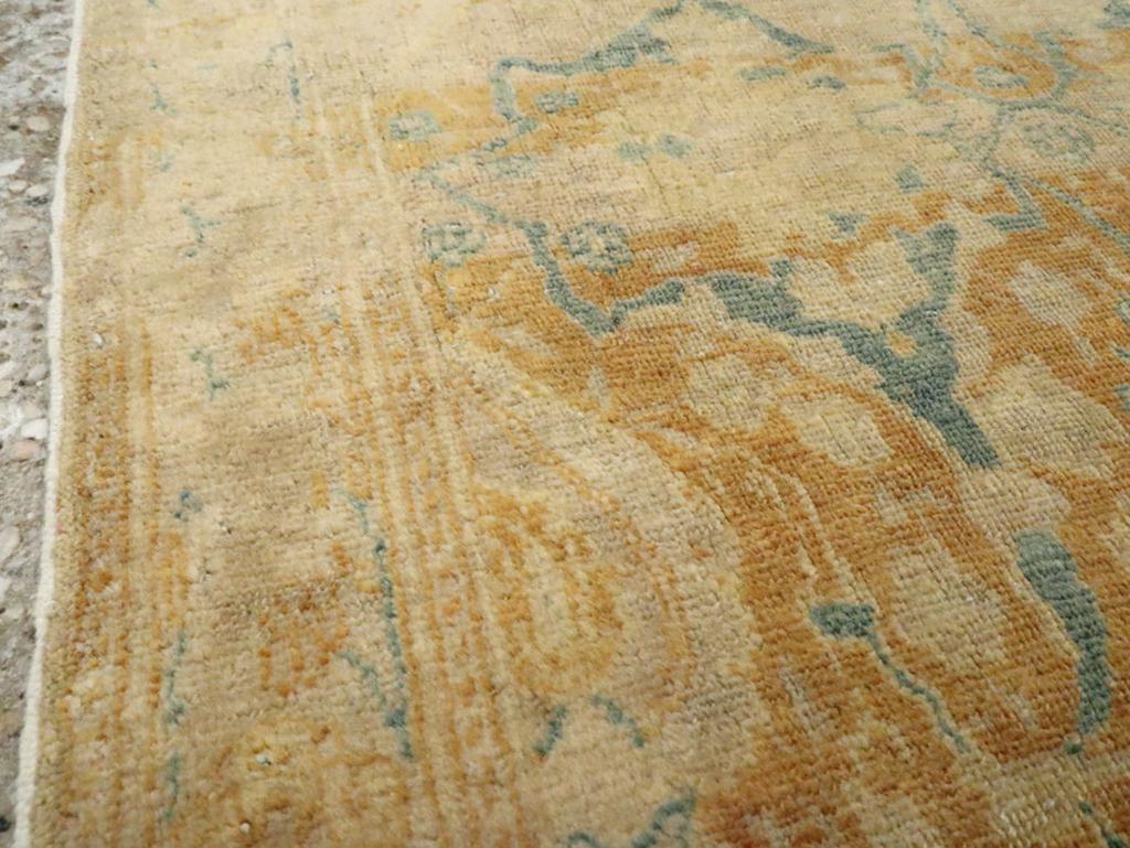 Hand-Knotted Galerie Shabab Collection Early 20th Century Persian Tabriz Hagi Jalili Rug For Sale