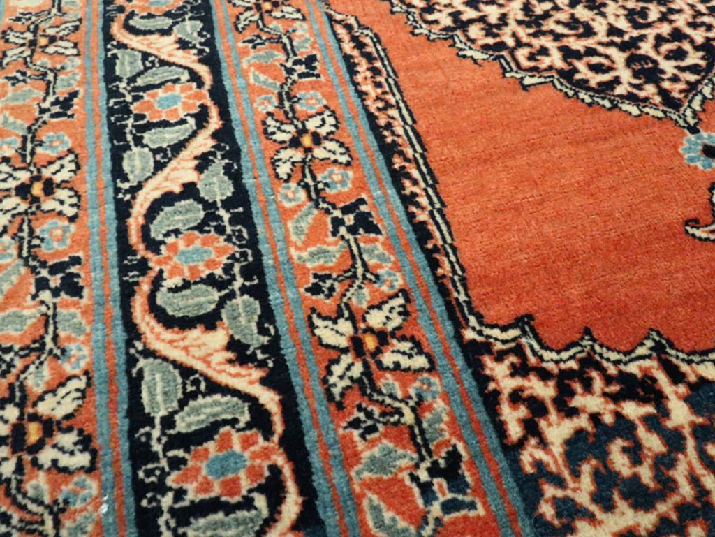 Persiano Galerie Shabab Collection Early 20th Century Persian Tabriz Hagi Jalili Rug in vendita
