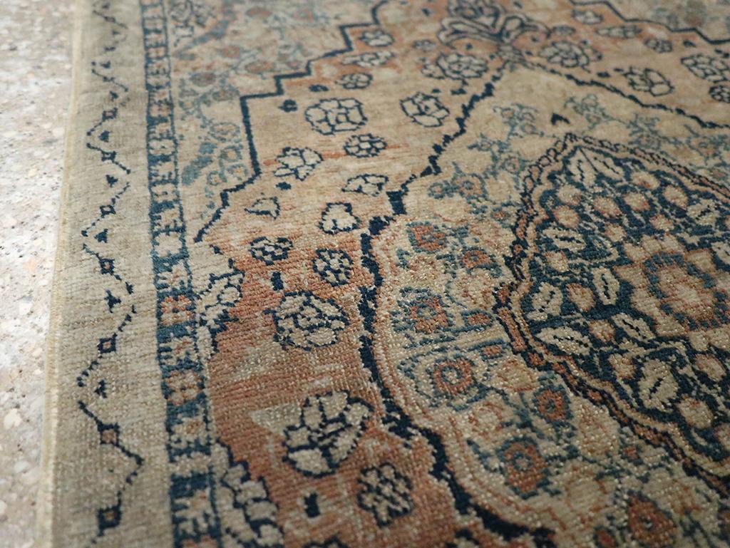 Persiano Galerie Shabab Collection Early 20th Century Persian Tabriz Hagi Jalili Rug in vendita
