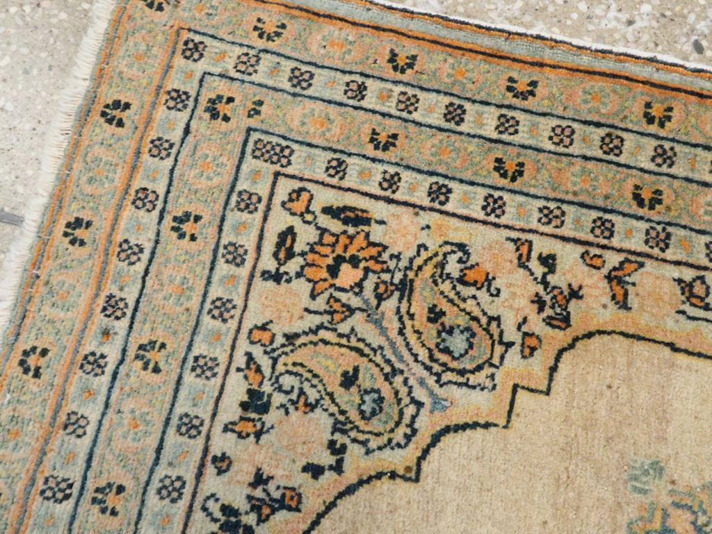 Galerie Shabab Collection Early 20th Century Persian Tabriz Hagi Jalili Rug In Excellent Condition For Sale In New York, NY