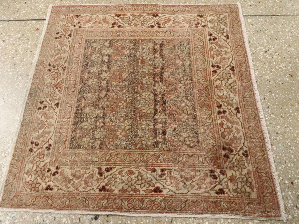 Galerie Shabab Collection Early 20th Century Persian Tabriz Hagi Jalili Rug In Excellent Condition For Sale In New York, NY