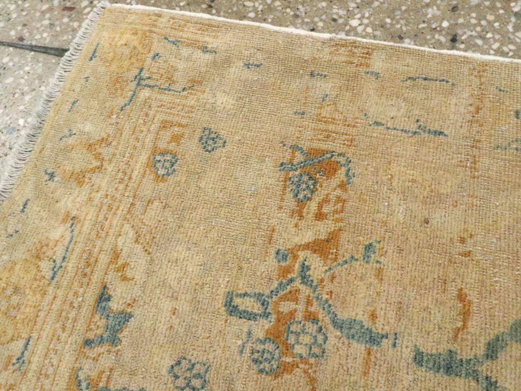 Wool Galerie Shabab Collection Early 20th Century Persian Tabriz Hagi Jalili Rug For Sale