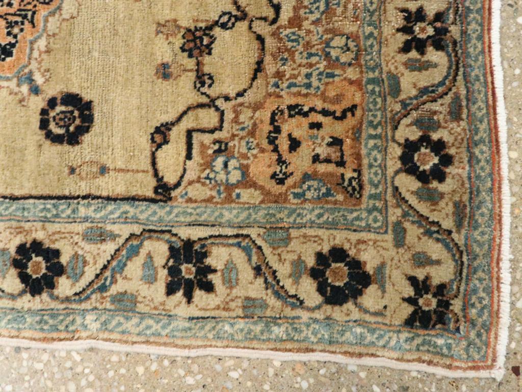 XX secolo Galerie Shabab Collection Early 20th Century Persian Tabriz Hagi Jalili Rug in vendita