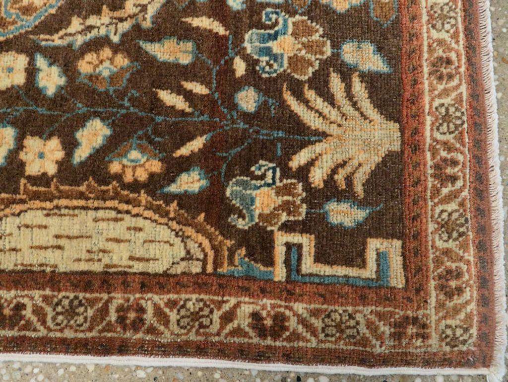 XX secolo Galerie Shabab Collection Early 20th Century Persian Tabriz Hagi Jalili Rug in vendita