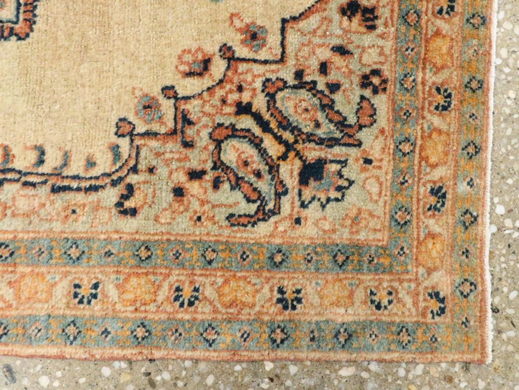XX secolo Galerie Shabab Collection Early 20th Century Persian Tabriz Hagi Jalili Rug in vendita