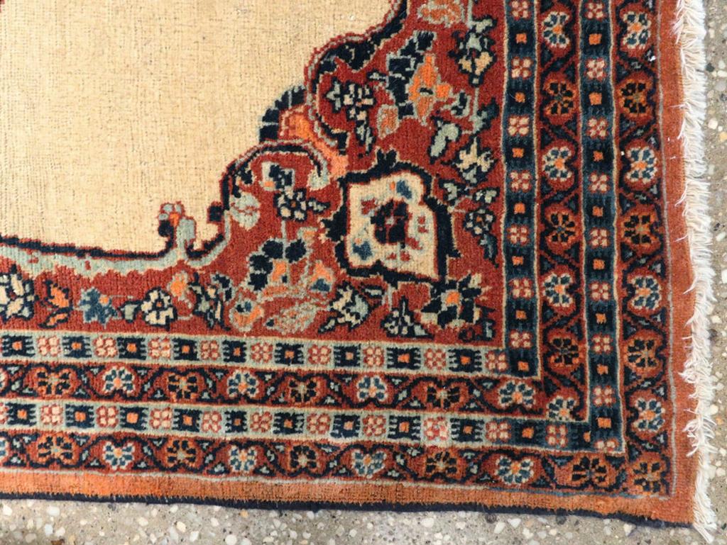 XX secolo Galerie Shabab Collection Early 20th Century Persian Tabriz Hagi Jalili Rug in vendita