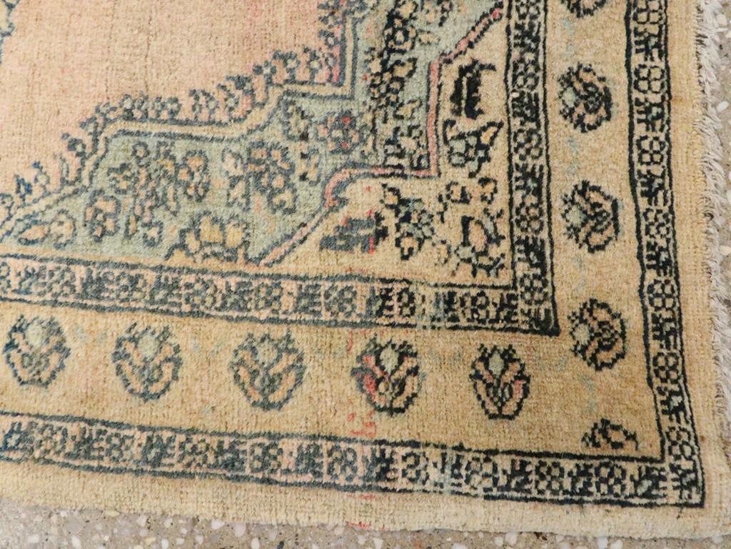 XX secolo Galerie Shabab Collection Early 20th Century Persian Tabriz Hagi Jalili Rug in vendita