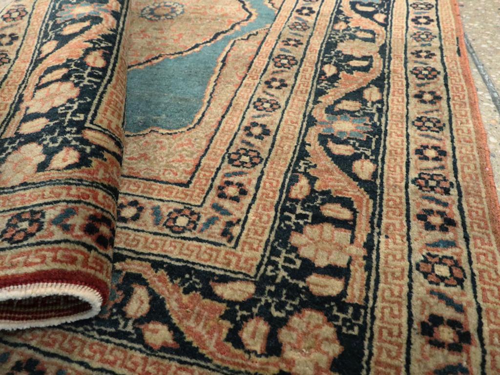XX secolo Galerie Shabab Collection Early 20th Century Persian Tabriz Hagi Jalili Rug in vendita