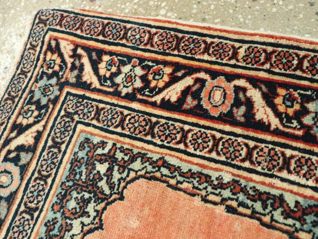 XX secolo Galerie Shabab Collection Early 20th Century Persian Tabriz Hagi Jalili Rug in vendita