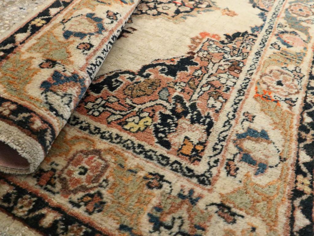 Galerie Shabab Collection Early 20th Century Persian Tabriz Hagi Jalili Rug For Sale 3