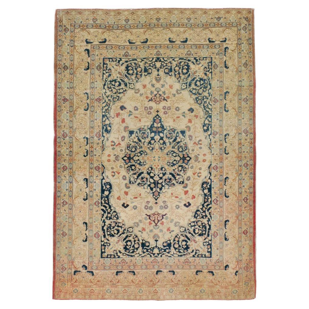 Galerie Shabab Collection Early 20th Century Persian Tabriz Hagi Jalili Rug
