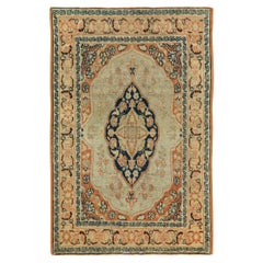 Galerie Shabab Collection Early 20th Century Persian Tabriz Hagi Jalili Rug