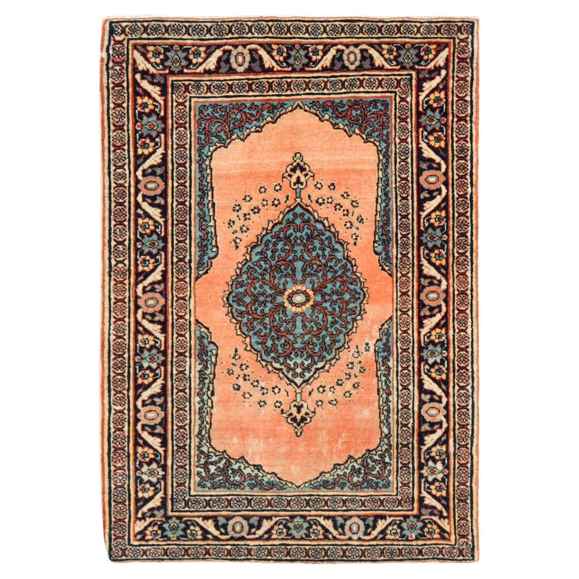 Galerie Shabab Collection Early 20th Century Persian Tabriz Hagi Jalili Rug