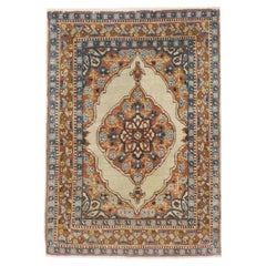 Galerie Shabab Collection Early 20th Century Persian Tabriz Hagi Jalili Rug