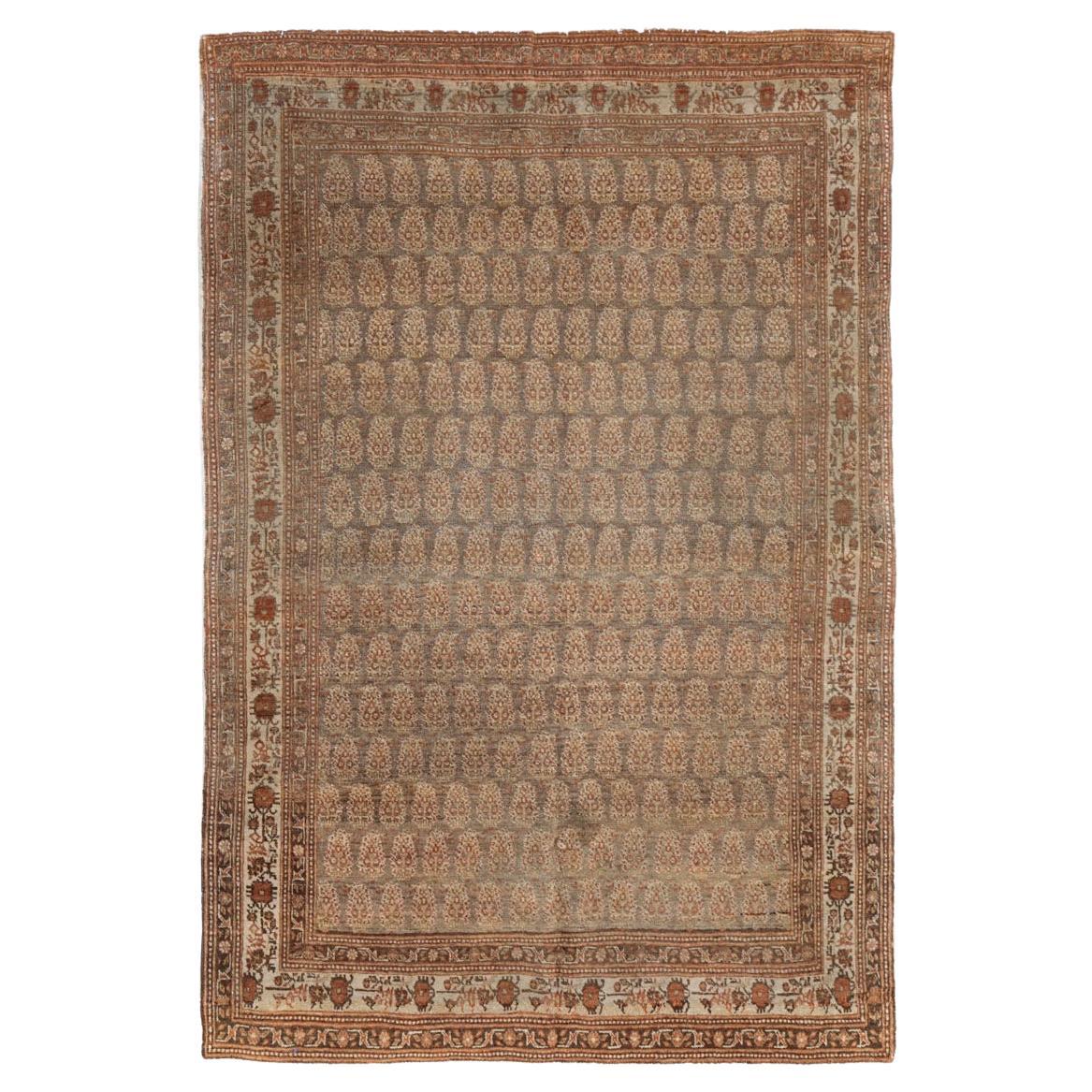 Galerie Shabab Collection Tappeto persiano Tabriz Hagi Jalili dell'inizio del XX secolo in vendita
