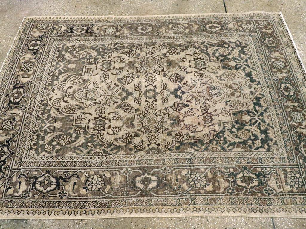 Galerie Shabab Collection Early 20th Century Persian Tabriz Rug In Excellent Condition For Sale In New York, NY