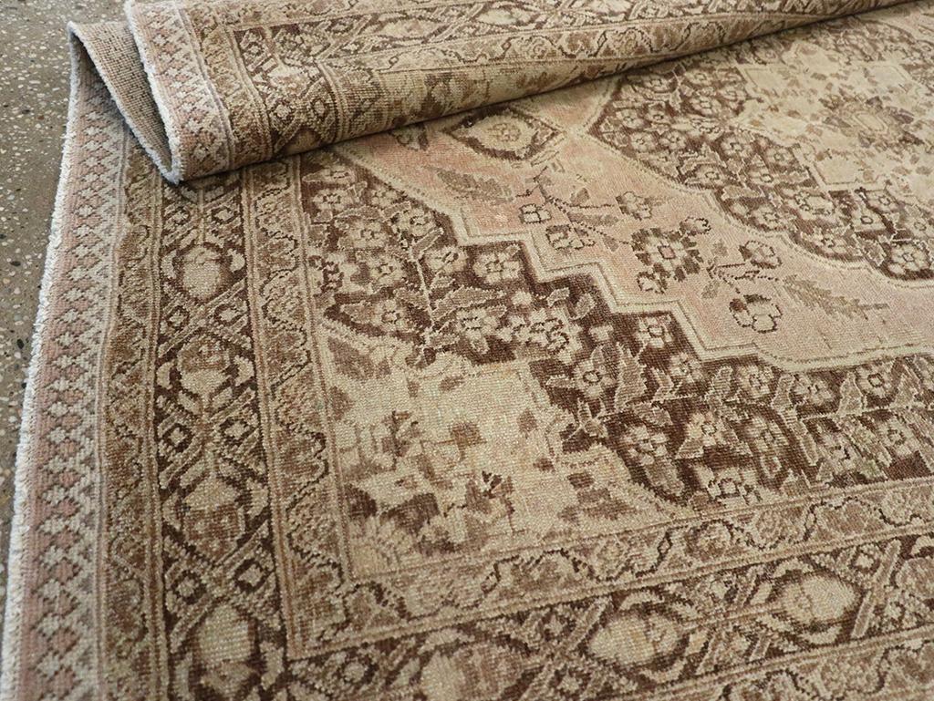 Galerie Shabab Collection Early 20th Century Persian Tabriz Rug For Sale 3