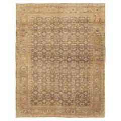Galerie Shabab Collection Early 20th Century Persian Tabriz Square Rug