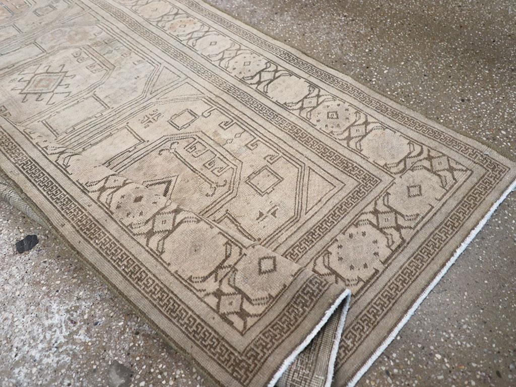 Laine Collection Shabab Collection du début du 20e siècle Tabriz Persan Tapis à poignées en vente