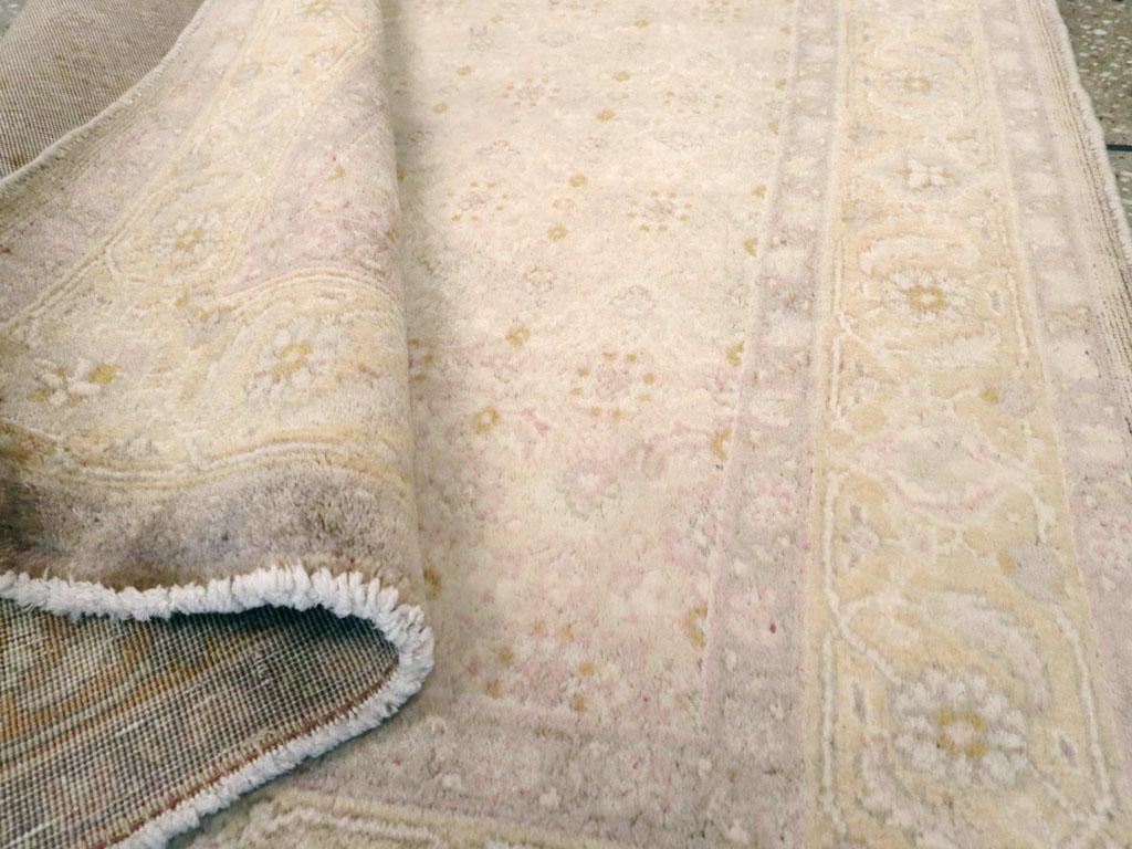 Laine Collection Shabab Collection du début du 20e siècle Tabriz Persan Tapis à poignées en vente