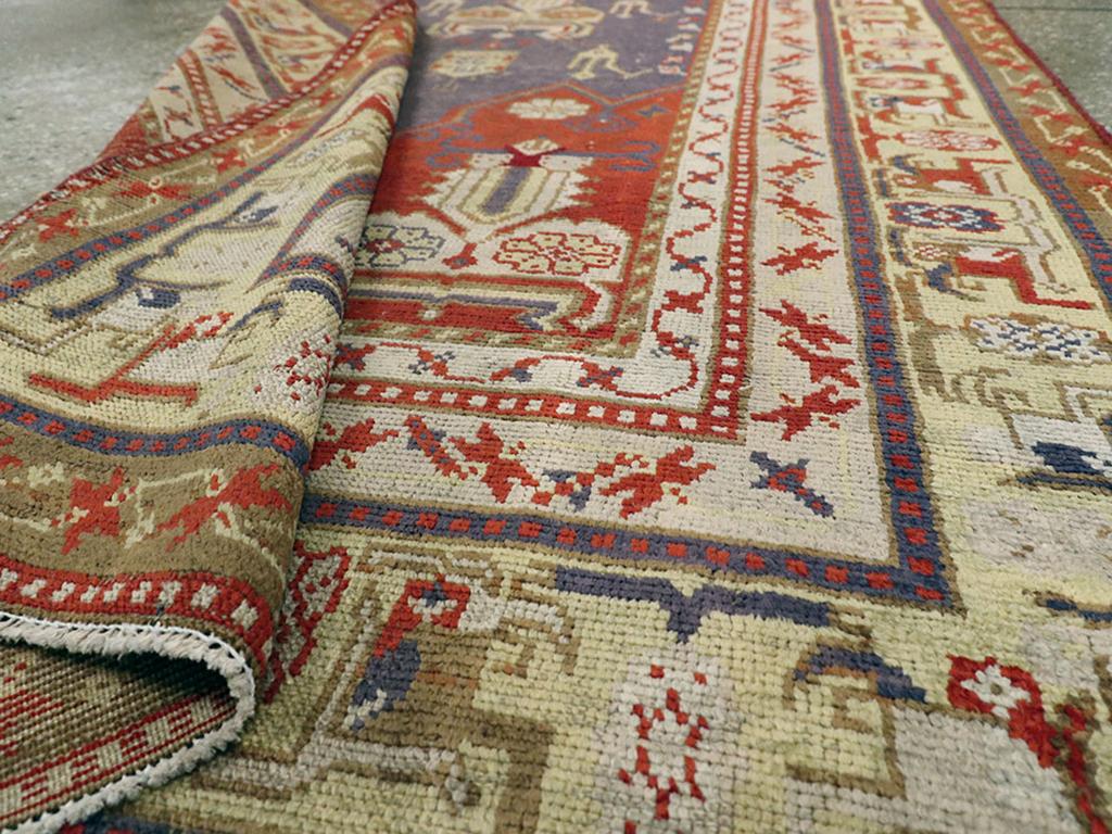 Galerie Shabab Collection Tappeto turco Kayseri raro dell'inizio del XX secolo in vendita 1