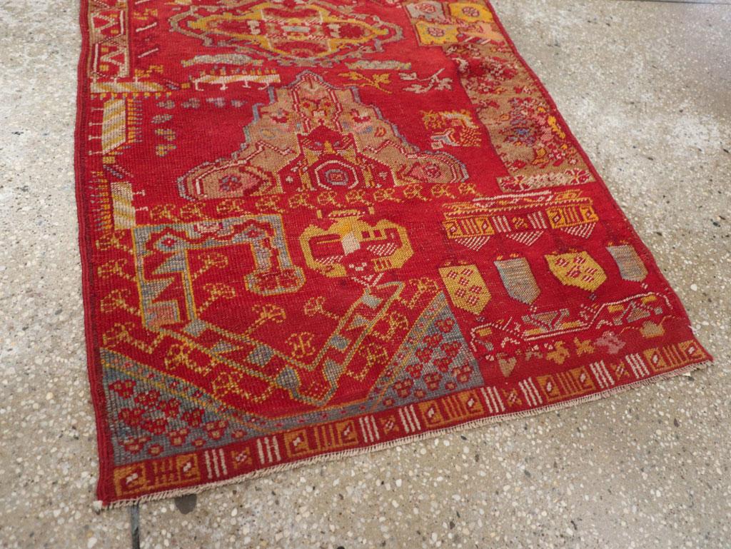 Colección Galerie Shabab Alfombra Wagireh Turca de Anatolia de principios del siglo XX en Excelente estado para la venta en New York, NY