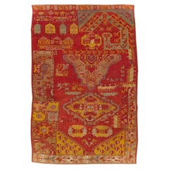 Colección Galerie Shabab Alfombra Wagireh Turca de Anatolia de principios del siglo XX