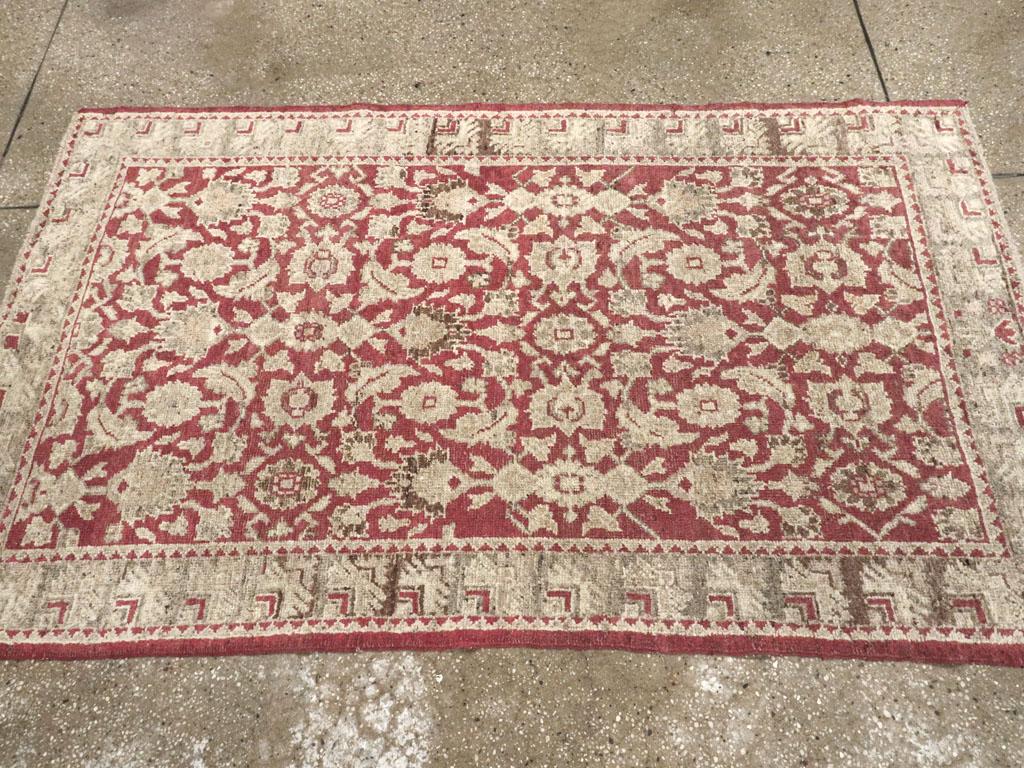 Galerie Shabab Collection Türkischer Ghiordes-Würfelteppich aus dem frühen 20. (Handgeknüpft) im Angebot