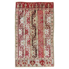 Galerie Shabab Collection Early 20th Century Turkish Ghiordes Throw Rug