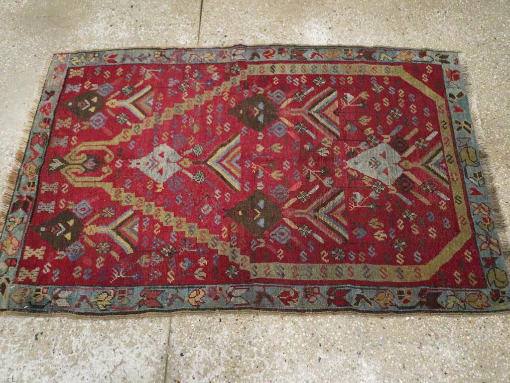 Colección Galerie Shabab Alfombra turca Ghourdes de principios del siglo XX Turco en venta