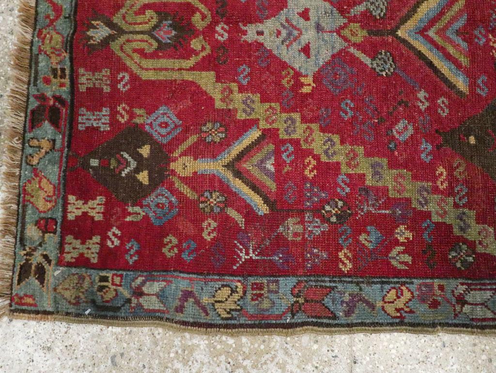 Colección Galerie Shabab Alfombra turca Ghourdes de principios del siglo XX Anudado a mano en venta