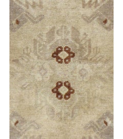 Galerie Shabab Collection Early 20th Century Turkish Oushak Rug