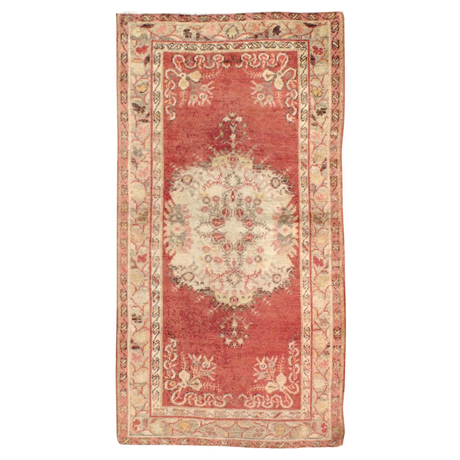 Galerie Shabab Collection Early 20th Century Turkish Oushak Rug For Sale